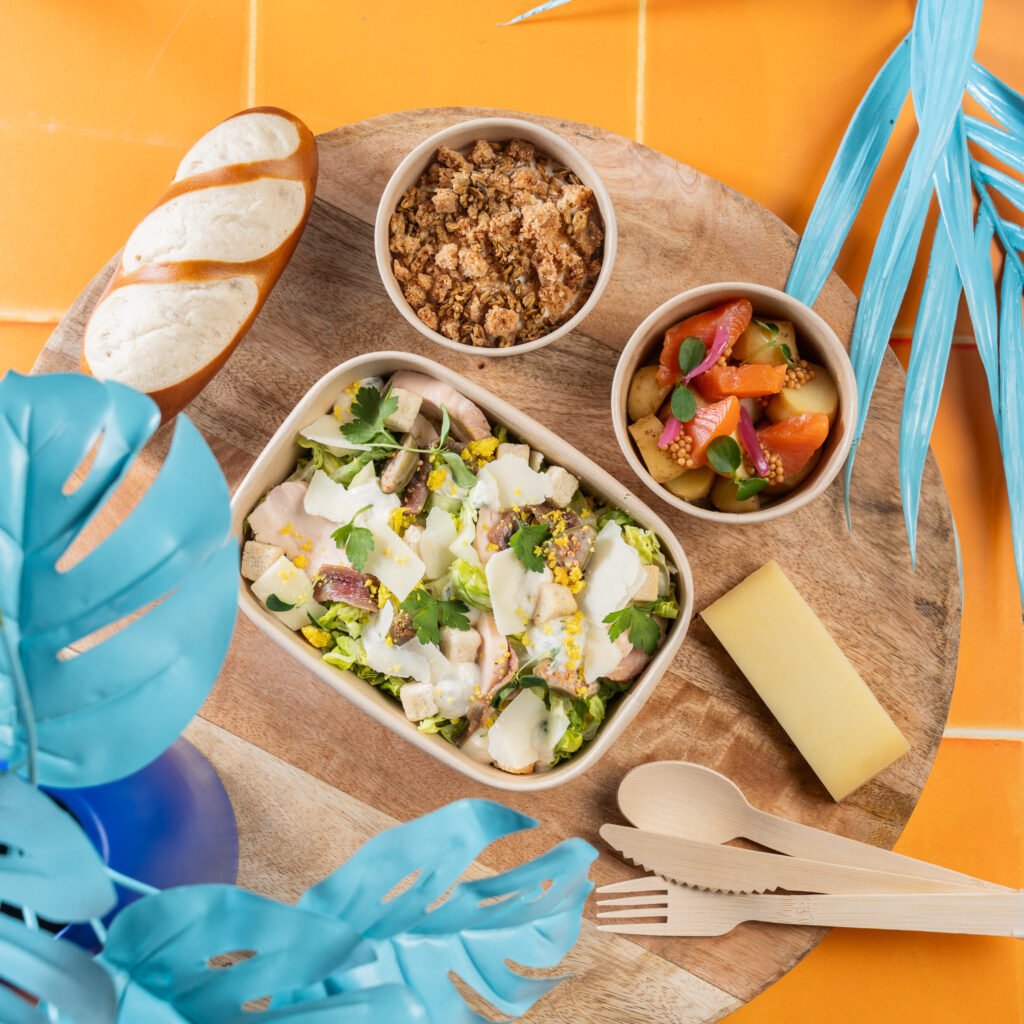 low impact plateaux repas